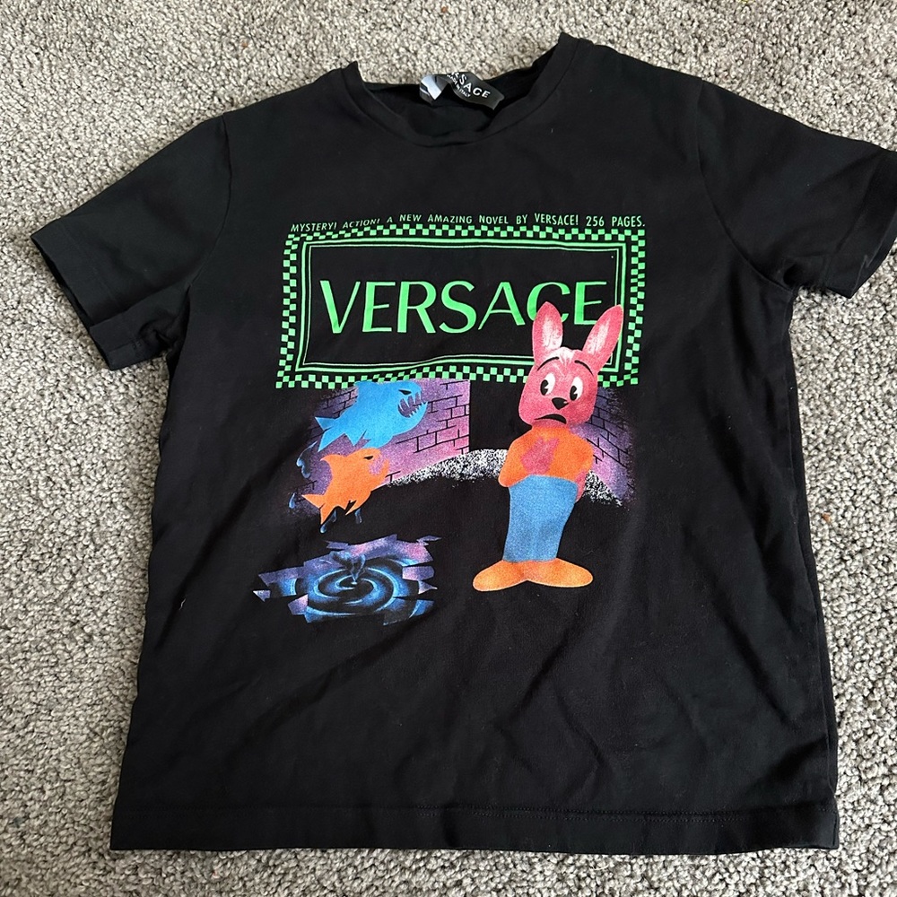 Kids Versace colorful shirt , still like new